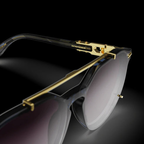 Sunglasses - Entrepreneur - Black / Gold