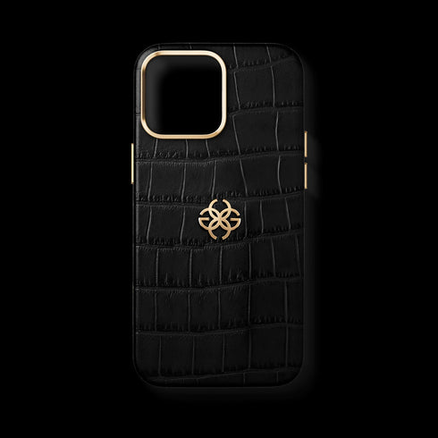 iPhone Case - Embossed Croco Logo