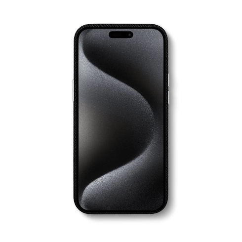 iPhone15 Case - Saffiano Leather logo