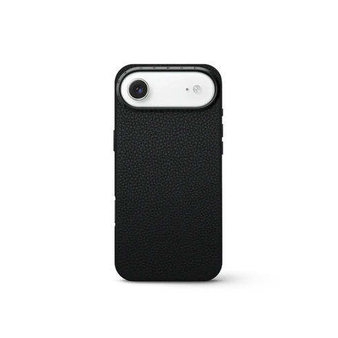 iPhone Case 17 - Full-Grain Leather - Black