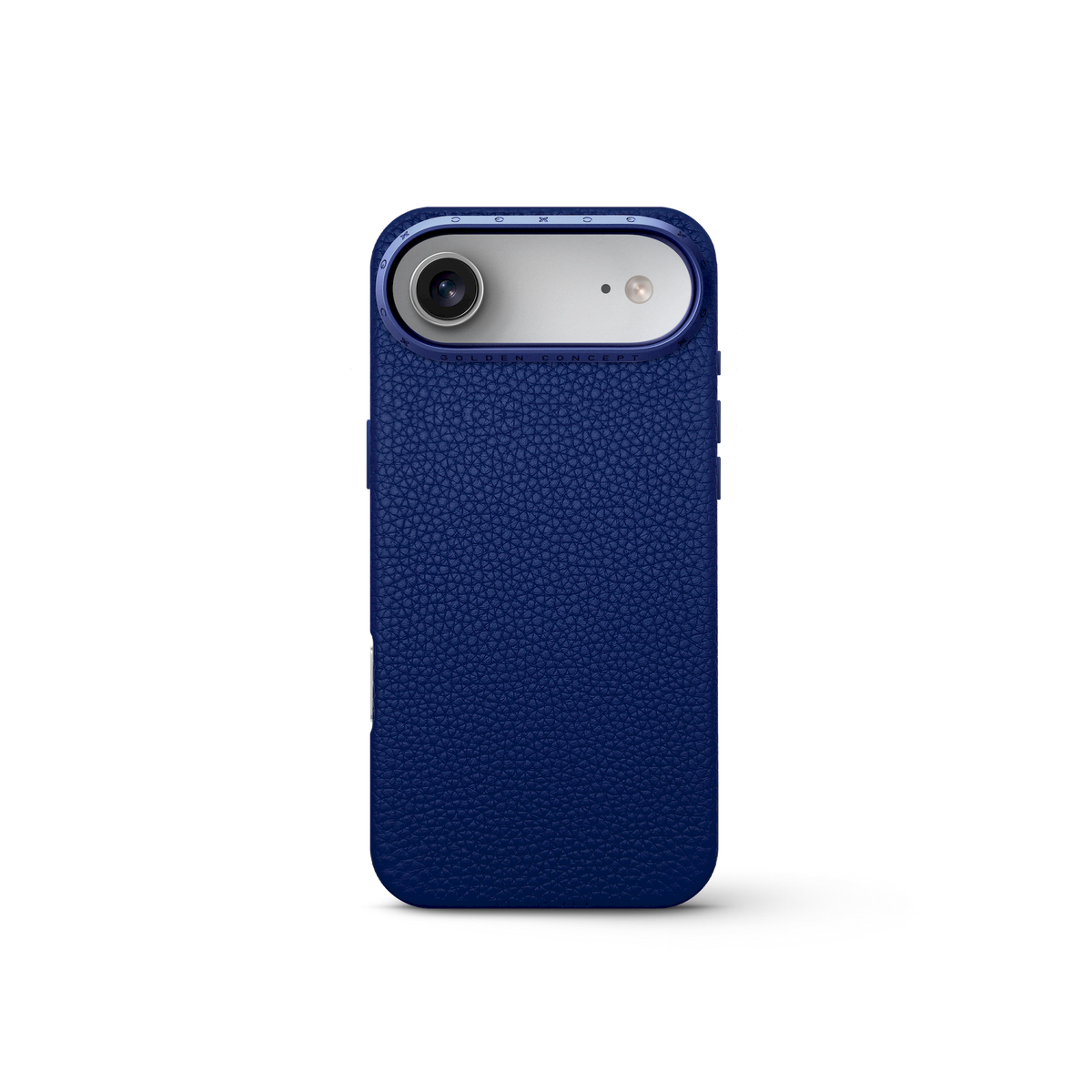 Deep Blue Leather Case, iPhone 17 Pro, Pro Max & Air | GOLDEN