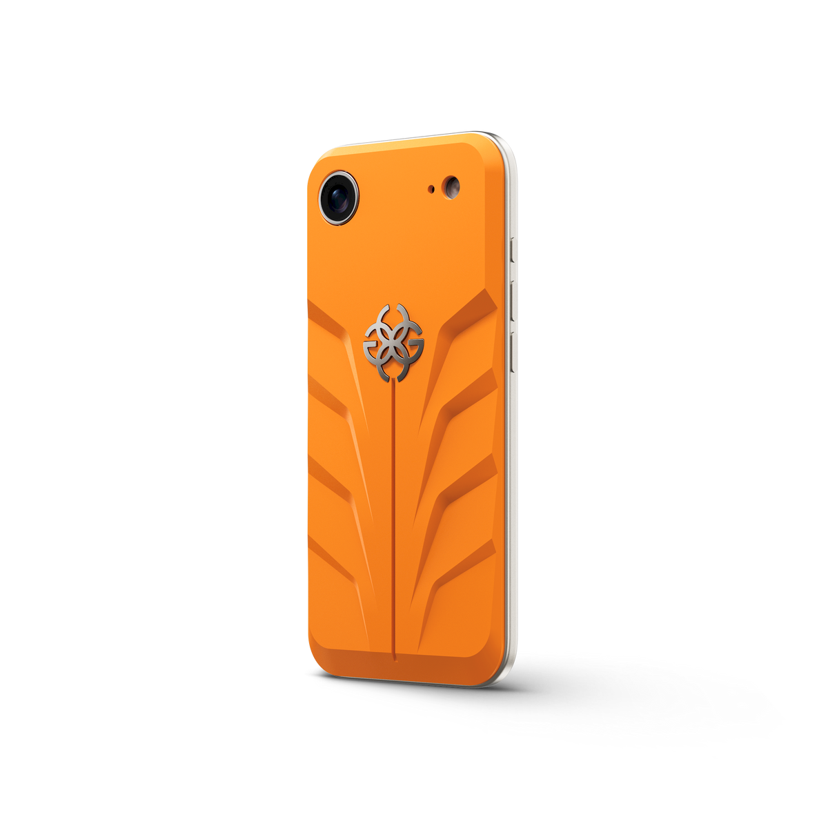 iPhone 17 Sunset Orange RSR Magnetic Shield Back Plate | GOLDEN
