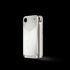 iPhone Case / RST17 - Magnetic Shield Marble Edition - Bianca Carrara - Silver