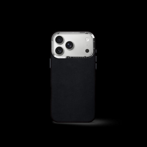 iPhone Case 17 - Alcantara - Black