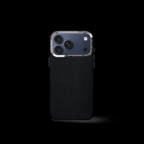 iPhone Case 17 - Alcantara - Black