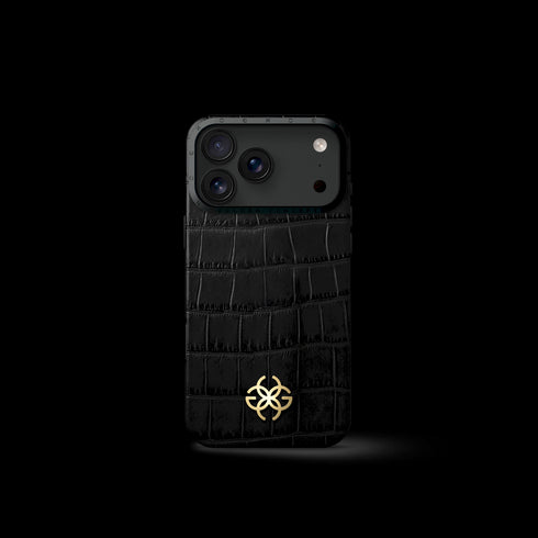 iPhone Case 17 - Embossed Croco Logo