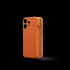 iPhone Case 17 / Magnetic Shield - Full-Grain Leather - Orange
