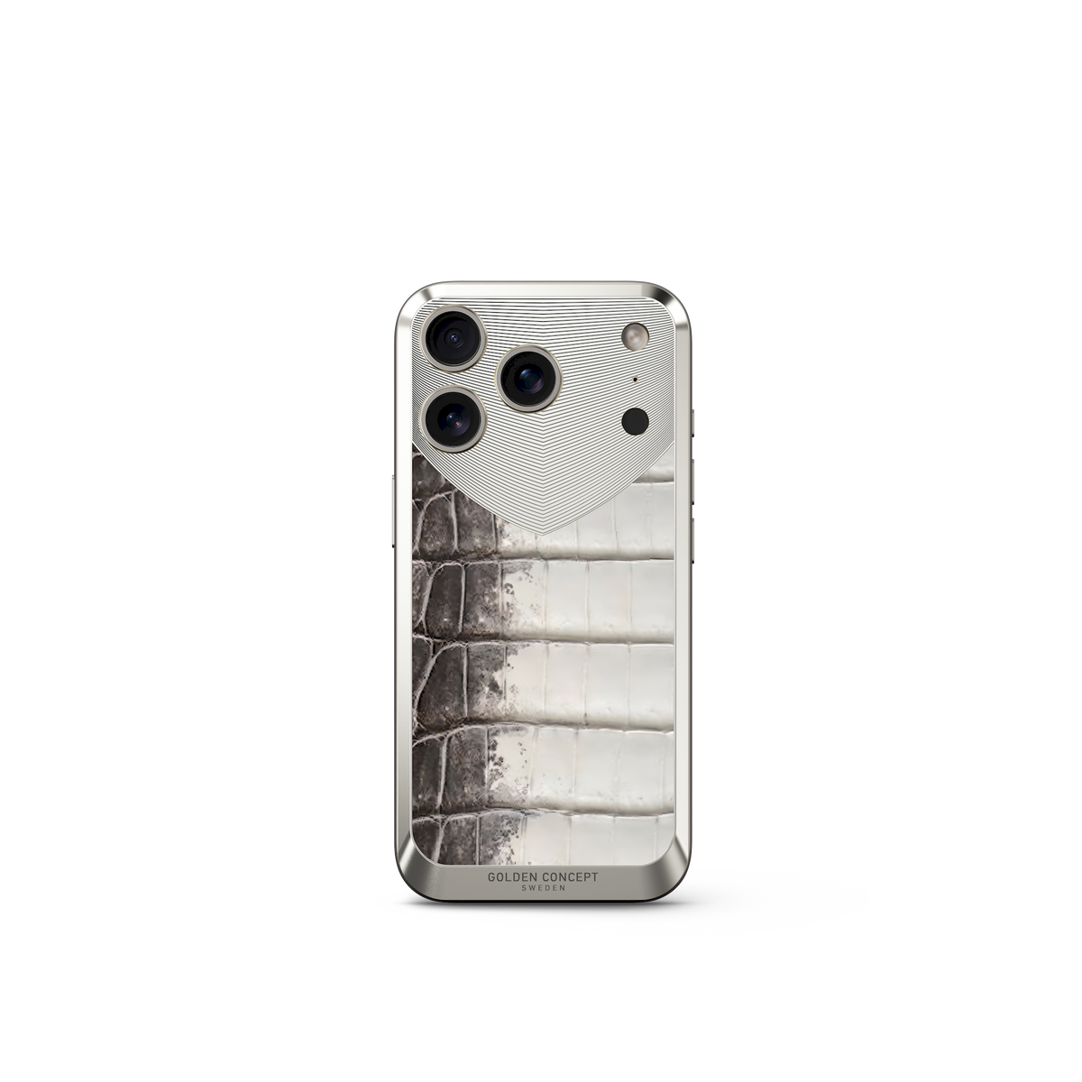 Himalaya Nile Crocodile iPhone 17 Backplate | GOLDEN CONCEPT
