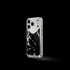 iPhone Case / RST17 - Magnetic Shield Marble Edition - Nero Marquina - Silver