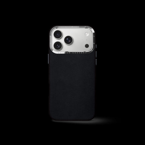 iPhone Case 17 - Alcantara - Black