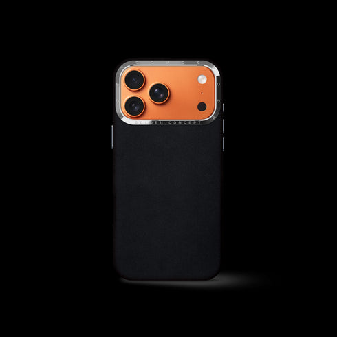 iPhone Case 17 - Alcantara - Black
