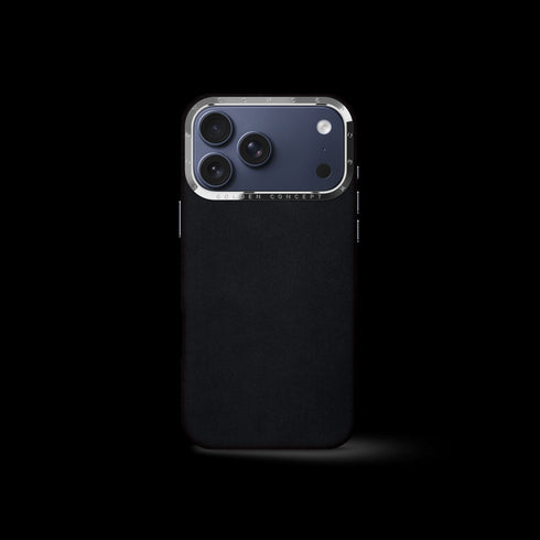 iPhone Case 17 - Alcantara - Black