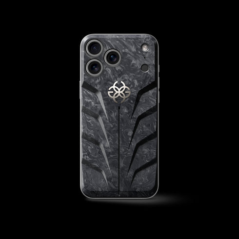iPhone Case / RSC17 - Magnetic Shield Carbon - Titanium Grey