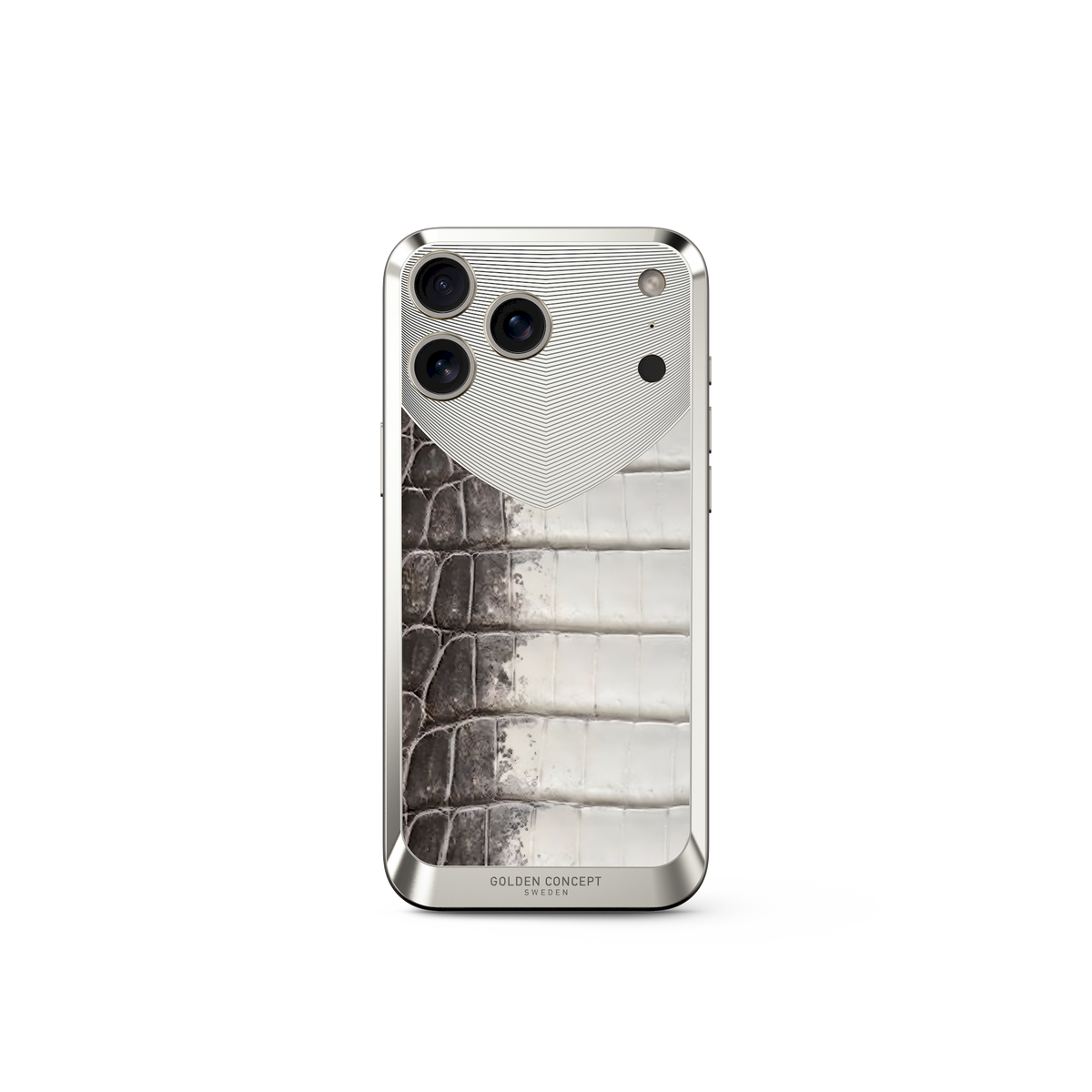 Himalaya Nile Crocodile iPhone 17 Backplate | GOLDEN CONCEPT