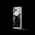 iPhone Case / RST17 - Magnetic Shield Marble Edition - Nero Marquina - Silver