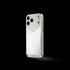 iPhone Case / RST17 - Magnetic Shield Marble Edition - Bianca Carrara - Silver