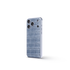 iPiPhone Case 18 / Magnetic Shield - Croco Embossed - Light Blue