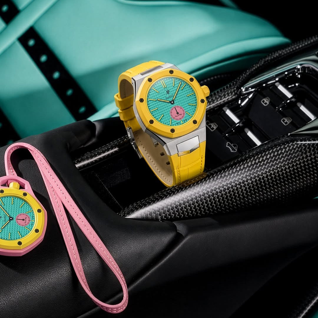 Pop Case with Yellow Alligator | GOLDEN CONCEPT – ゴールデン