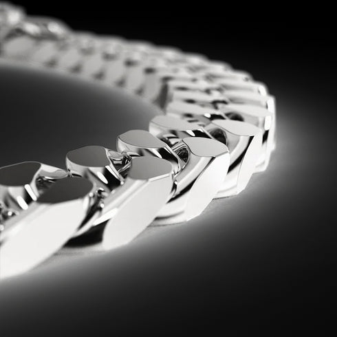 Necklace - Cuban 15 MM