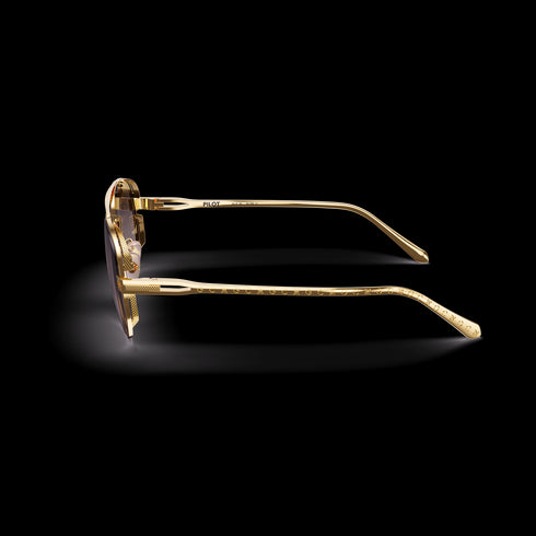 Sunglasses - Pilot Gold