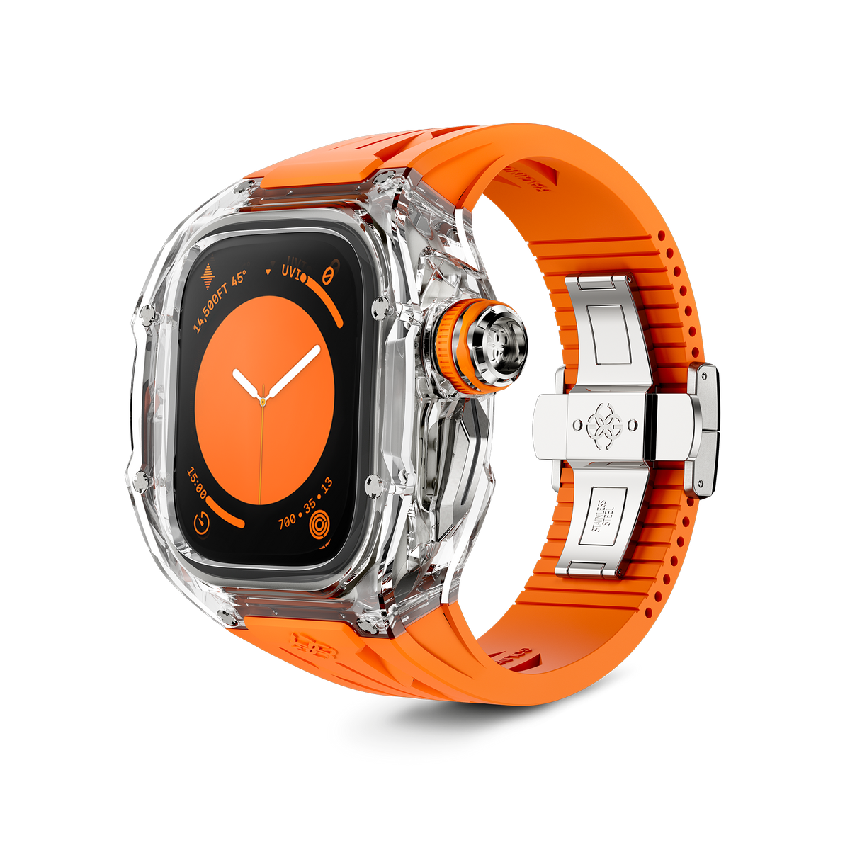 Racing Sport Transparent 49mm - Sunset Orange | GOLDEN CONCEPT Racing Sport Transparent 49mm - Sunset Orange | GOLDEN CONCEPT