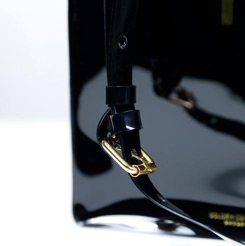 A4 Clear Toot Bag (Black)