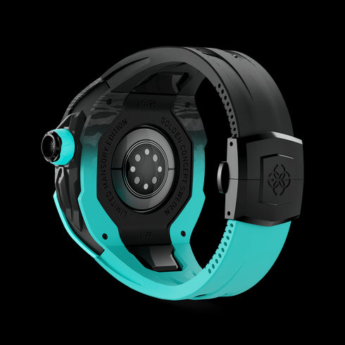 Apple Watch Case / RSCIII49 Mansory - Noir et Menthe