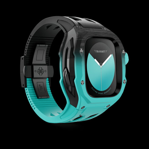Apple Watch Case / RSCIII49 Mansory - Noir et Menthe