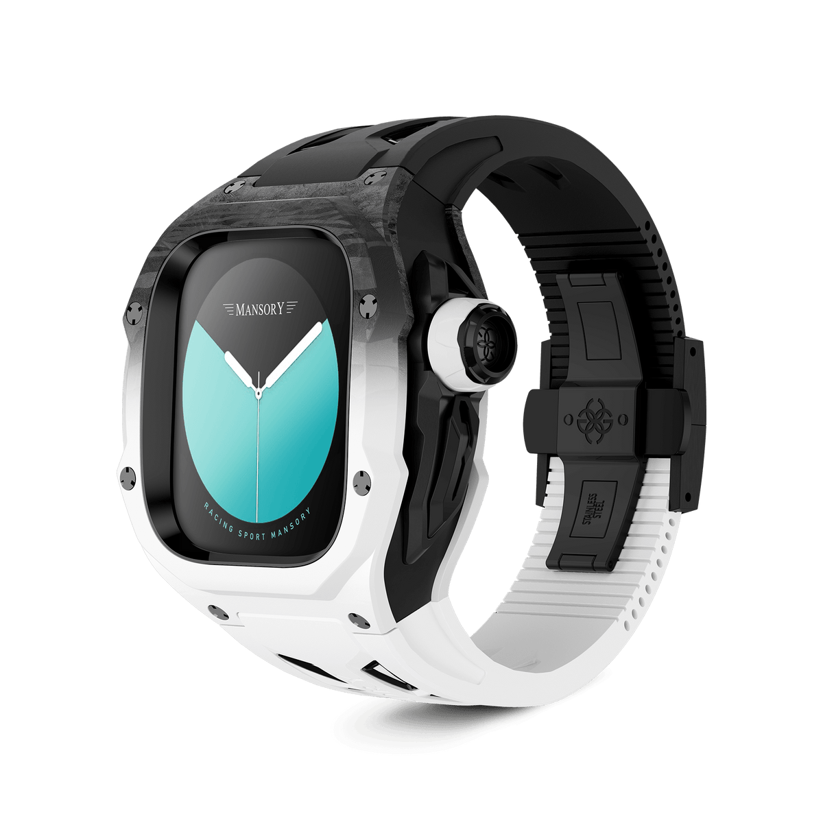 Apple Watch Case / RSCIII49 Mansory - Noir et Blanc Apple Watch Case / RSCIII49 Mansory - Noir et Blanc
