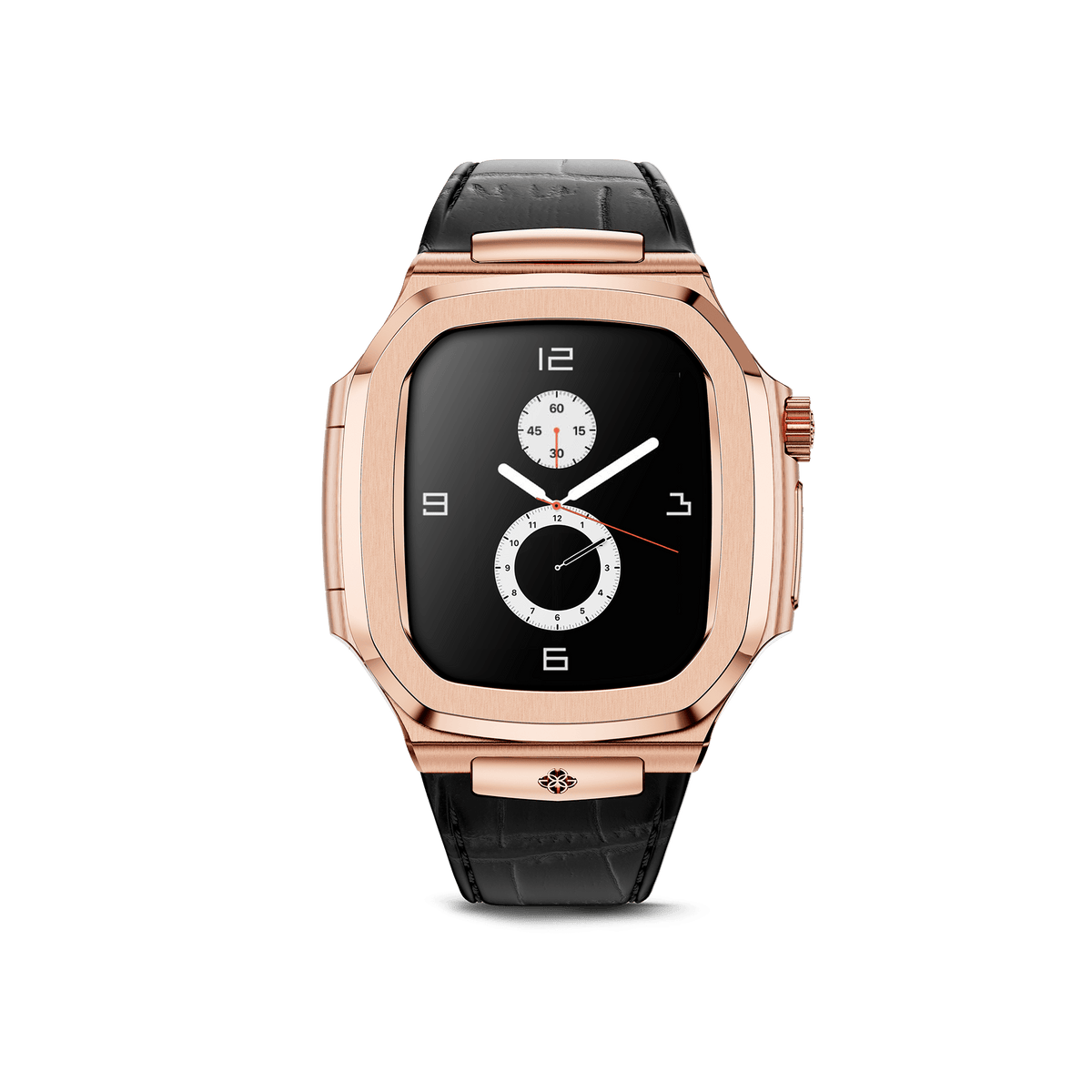 Apple Watch Case - ROL45 - Rose Gold / Black – ゴールデン