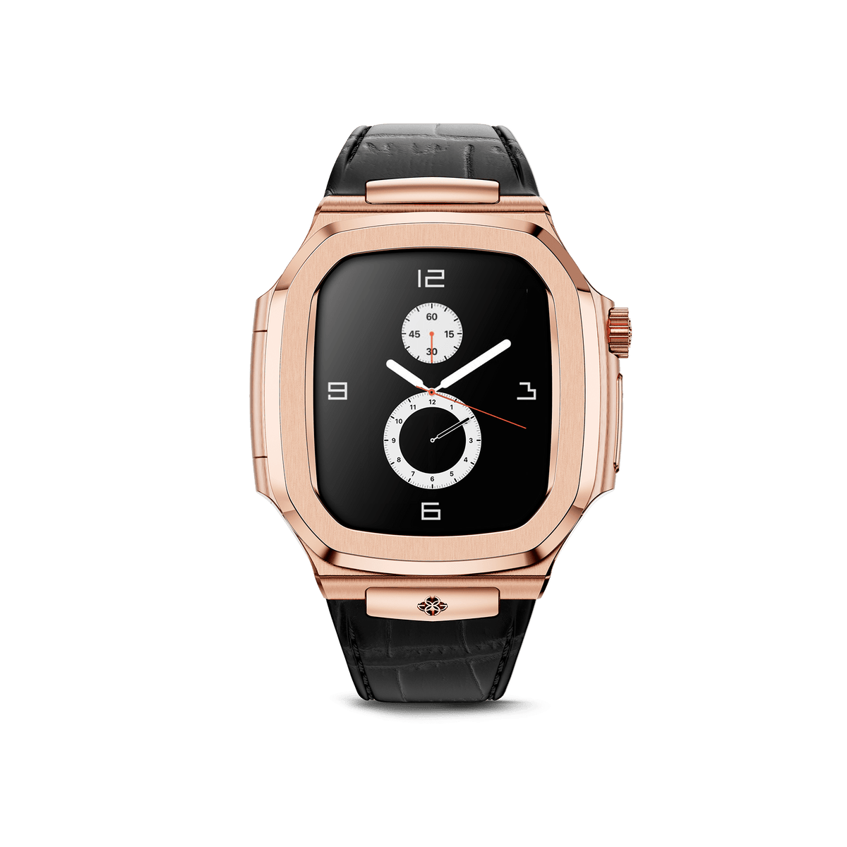 Apple Watch Case - ROL45 - Rose Gold / Black – ゴールデン Apple Watch Case - ROL45 - Rose Gold / Black – ゴールデン