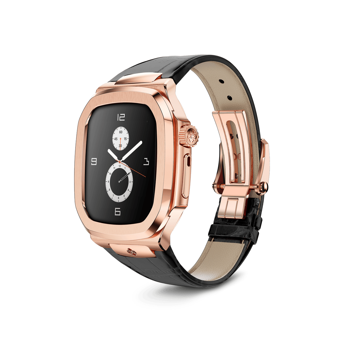 44 45 クリスタルv2 apple watch スモークRG カスタム 44 45 クリスタルv2 apple watch スモークRG カスタム