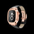Apple Watch Case - ROL45 - Rose Gold / Black
