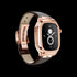 Apple Watch Case - ROL45 - Rose Gold / Brown
