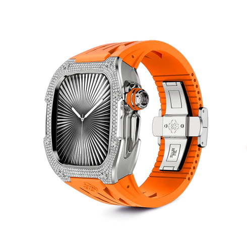 Apple Watch Case / RSTIII46 - Sunset Orange Moissanite