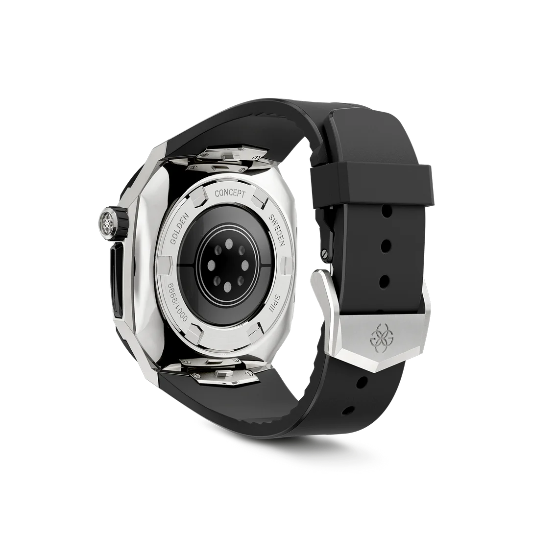 Apple Watch Case - SPIII41 - Silver / Black – ゴールデン