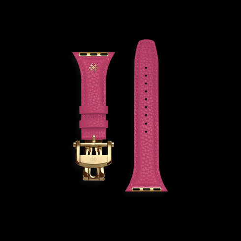 Apple Watch Strap / Full-Grain Leather - Orchidea