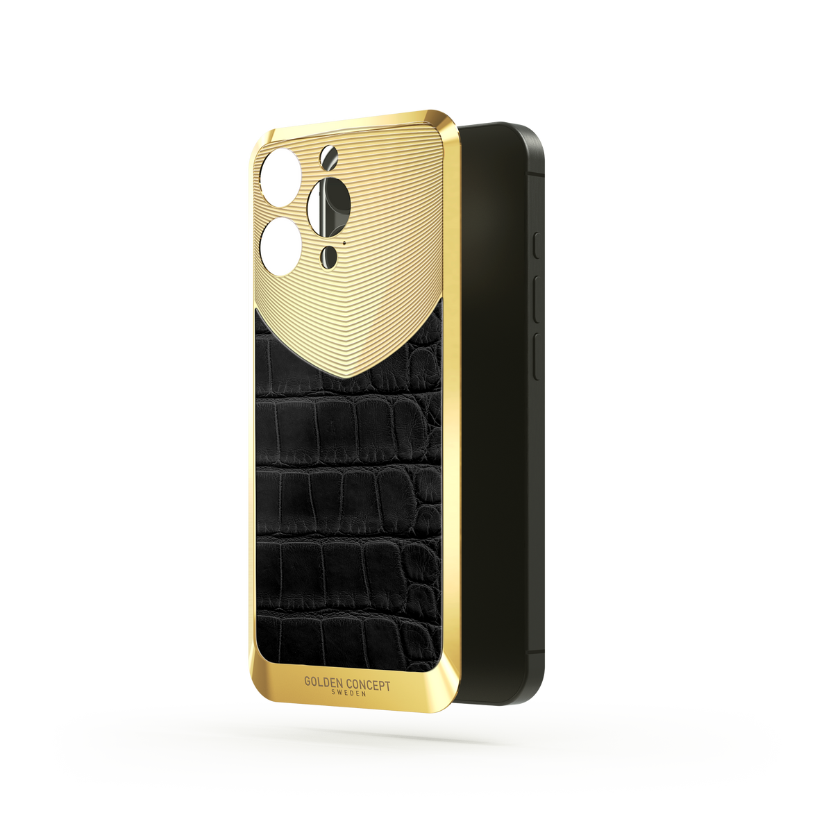Magnetic Shield Alligator edition for iPhone | GOLDEN CONCEPT
