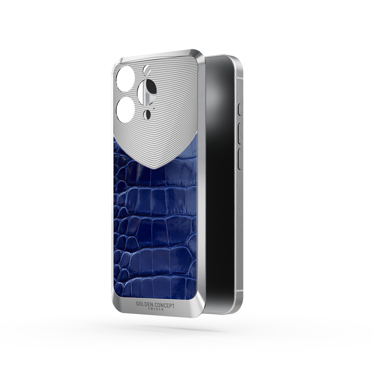 Magnetic Shield Alligator edition for iPhone | GOLDEN CONCEPT