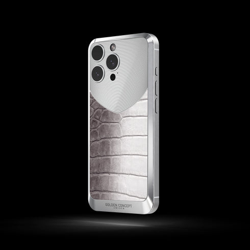 iPhone Case / RST16 - Magnetic Shield Crocodile Edition - Himalaya