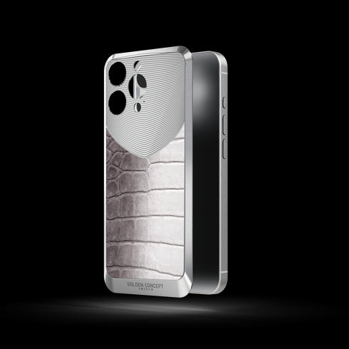 iPhone Case / RST16 - Magnetic Shield Crocodile Edition - Himalaya