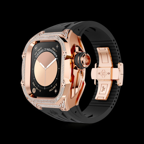 Apple Watch Case / RSTIII49 - AMBER ROSE BLACK