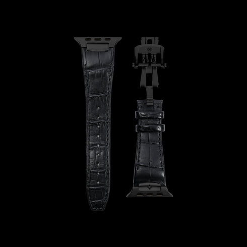 Apple Watch Strap / ALG Leather - Black