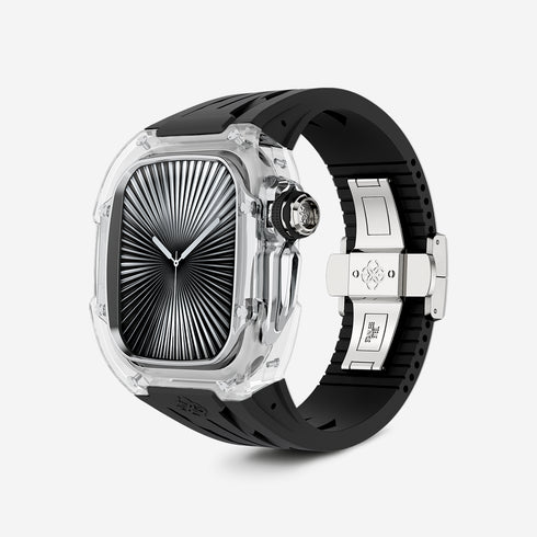 Apple Watch Case / RSTRIII46 - CRYSTAL STEEL - BLACK