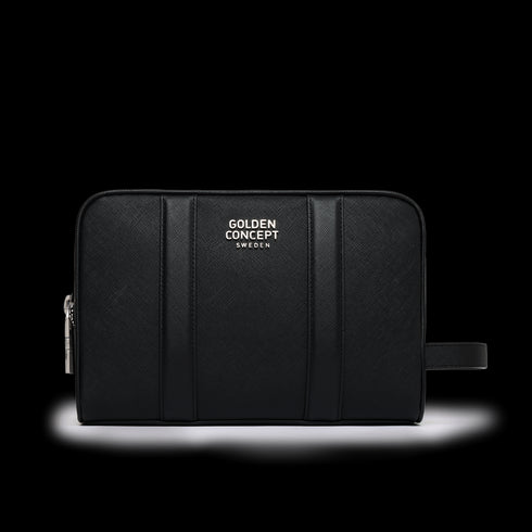 Toiletry Bag / Saffiano Leather - Large