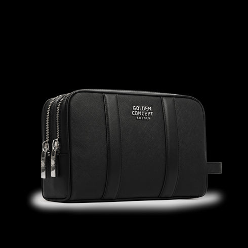 Toiletry Bag / Saffiano Leather - Large