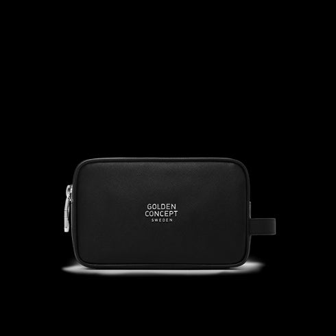 Toiletry Bag / Saffiano Leather - Small