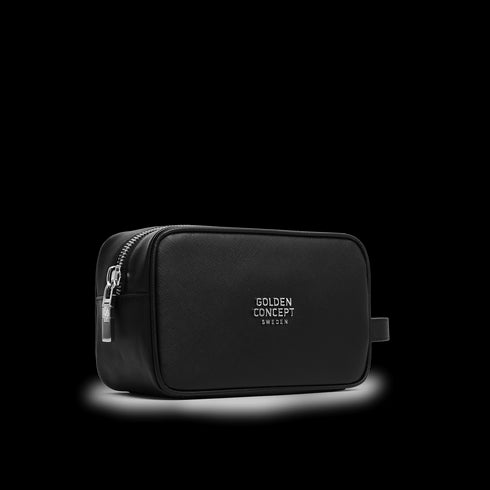 Toiletry Bag / Saffiano Leather - Small