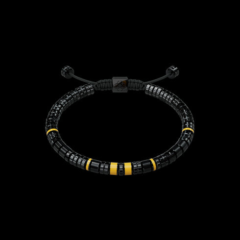 Bracelet - EV - Black - Modena Yellow