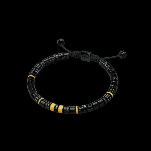 Bracelet - EV - Black - Modena Yellow